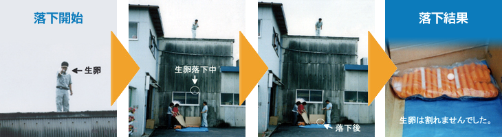 衝撃吸収テスト